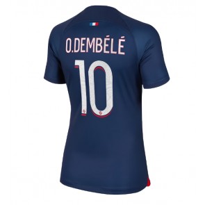 Paris Saint-Germain Ousmane Dembele #10 Domaci Dres za Ženska 2023-24 Kratak Rukavima
